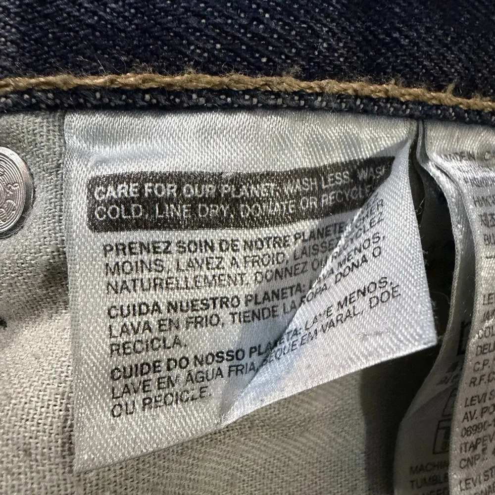 Levi's 550 Relaxed‎ Fit Jeans Dark Wash Men's Size W42 L30